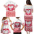Polish Christmas Family Matching Puletasi and Hawaiian Shirt - Poland Emblem and Lachy Sadeckie Pattern - Wonder Print Shop