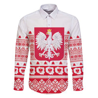 Polish Christmas Family Matching Summer Maxi Dress and Hawaiian Shirt - Poland Emblem and Lachy Sadeckie Pattern - Wonder Print Shop