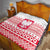 Polish Christmas Quilt - Poland Emblem and Lachy Sadeckie Pattern - Wonder Print Shop