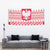 Polish Christmas Tapestry - Poland Emblem and Lachy Sadeckie Pattern - Wonder Print Shop