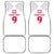 Custom Polish Football Jersey Car Mats Polska Eagle Athletic Soccer - Wonder Print Shop