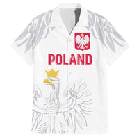 Custom Polish Football Jersey Family Matching Short Sleeve Bodycon Dress and Hawaiian Shirt Polska Eagle Athletic Soccer - Wonder Print Shop