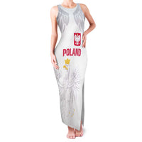 Custom Polish Football Jersey Family Matching Tank Maxi Dress and Hawaiian Shirt Polska Eagle Athletic Soccer - Wonder Print Shop
