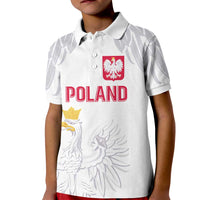 Custom Polish Football Jersey Kid Polo Shirt Polska Eagle Athletic Soccer - Wonder Print Shop