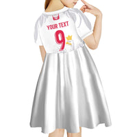 Custom Polish Football Jersey Kid Short Sleeve Dress Polska Eagle Athletic Soccer - Wonder Print Shop