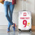 Custom Polish Football Jersey Luggage Cover Polska Eagle Athletic Soccer - Wonder Print Shop