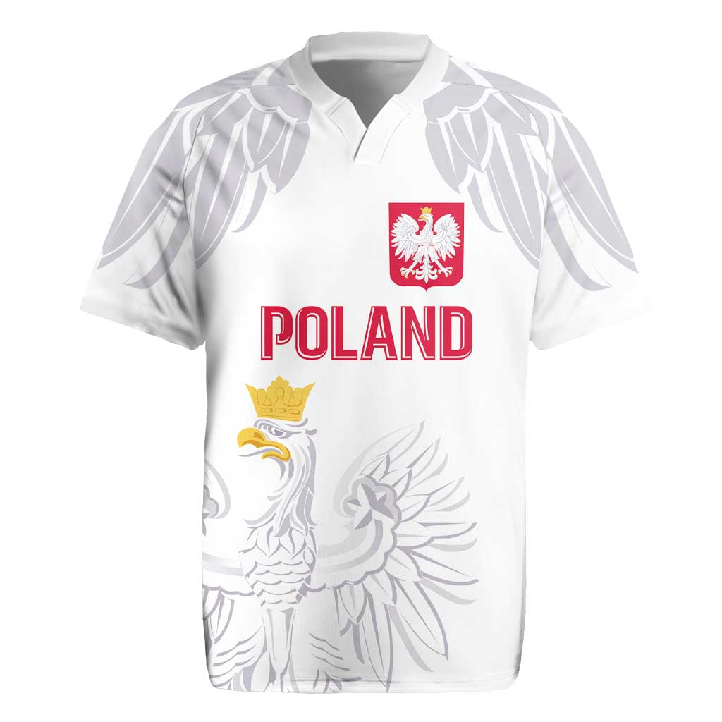 Custom Polish Football Jersey Rugby Jersey Polska Eagle Athletic Soccer - Wonder Print Shop