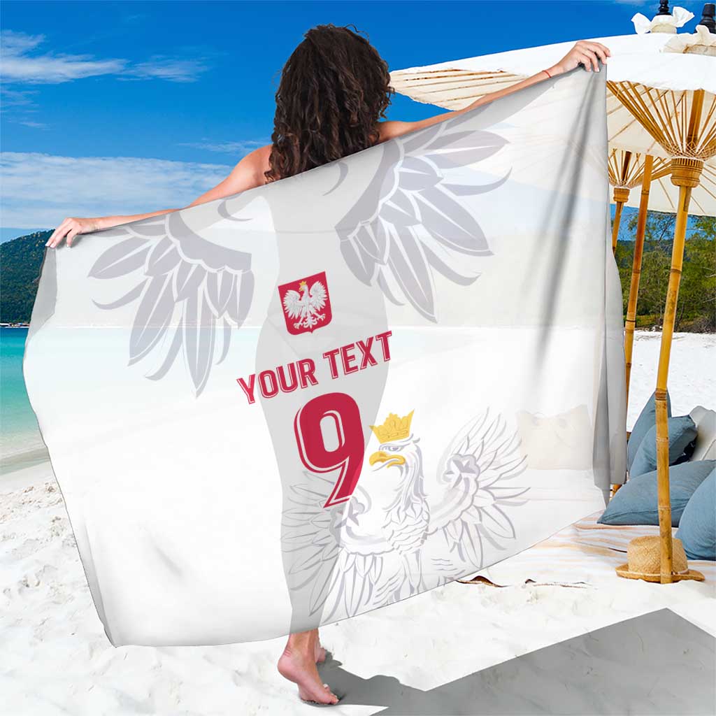 Custom Polish Football Jersey Sarong Polska Eagle Athletic Soccer - Wonder Print Shop