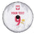 Custom Polish Football Jersey Spare Tire Cover Polska Eagle Athletic Soccer - Wonder Print Shop