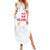 Custom Polish Football Jersey Summer Maxi Dress Polska Eagle Athletic Soccer - Wonder Print Shop