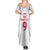 Custom Polish Football Jersey Summer Maxi Dress Polska Eagle Athletic Soccer - Wonder Print Shop