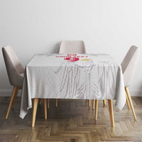 Custom Polish Football Jersey Tablecloth Polska Eagle Athletic Soccer - Wonder Print Shop