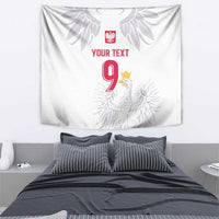Custom Polish Football Jersey Tapestry Polska Eagle Athletic Soccer - Wonder Print Shop
