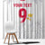 Custom Polish Football Jersey Window Curtain Polska Eagle Athletic Soccer - Wonder Print Shop