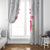 Custom Polish Football Jersey Window Curtain Polska Eagle Athletic Soccer - Wonder Print Shop