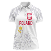 Custom Polish Football Jersey Women Polo Shirt Polska Eagle Athletic Soccer - Wonder Print Shop