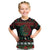 Mexican Christmas Kid T Shirt Feliz Navidad Aztec Eagle Emblem and Poinsettia - Wonder Print Shop