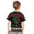 Mexican Christmas Kid T Shirt Feliz Navidad Aztec Eagle Emblem and Poinsettia - Wonder Print Shop