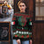 Mexican Christmas Ugly Christmas Sweater Feliz Navidad Aztec Eagle Emblem and Poinsettia - Wonder Print Shop