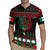 Mexican Christmas Rugby Jersey Feliz Navidad Aztec Eagle Emblem and Poinsettia - Wonder Print Shop
