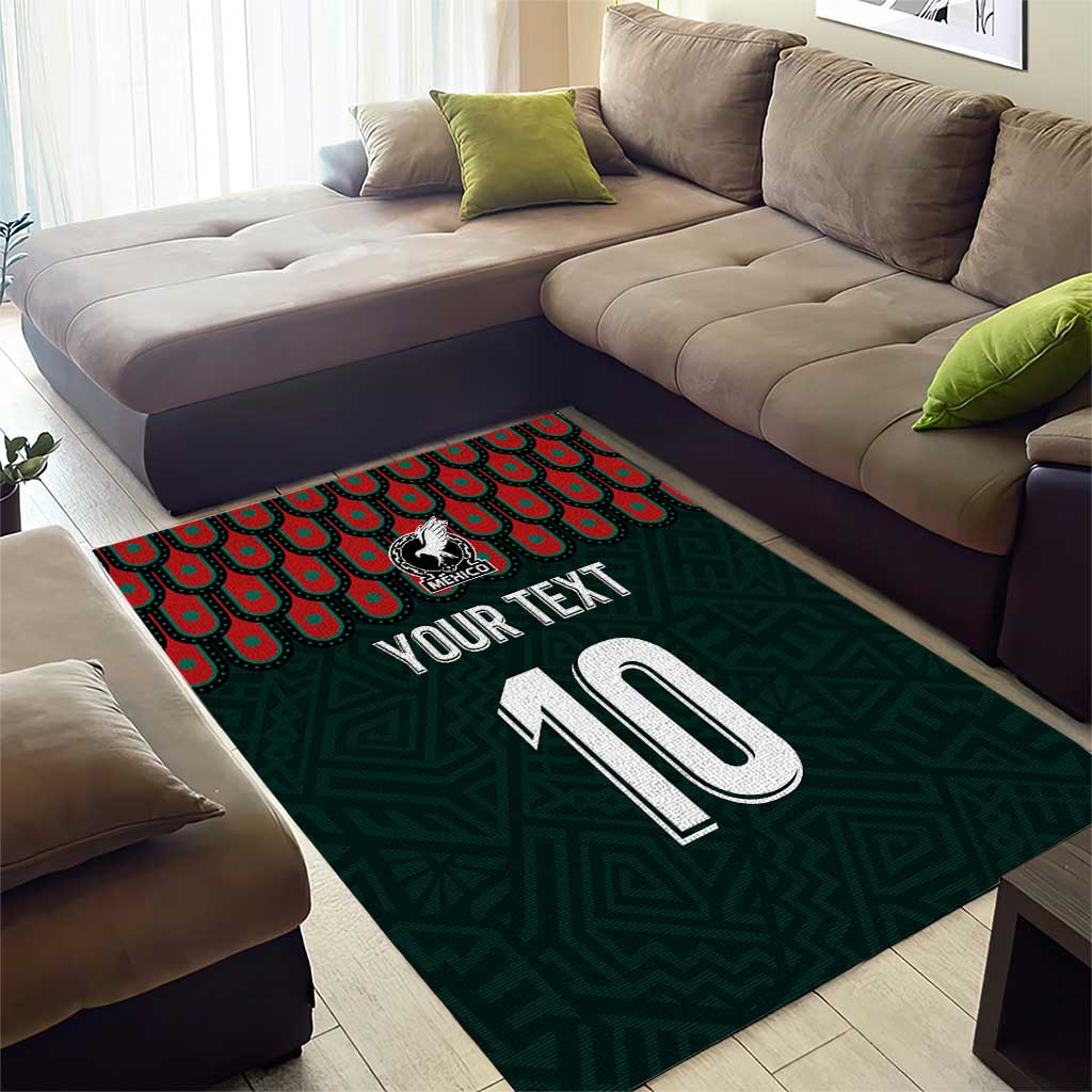 Custom Mexican Football Jersey Special Edition 2024 Area Rug - Wonder Print Shop
