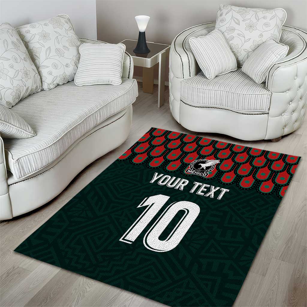 Custom Mexican Football Jersey Special Edition 2024 Area Rug - Wonder Print Shop