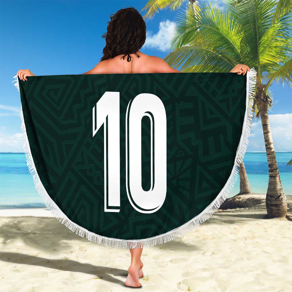 Custom Mexican Football Jersey Special Edition 2024 Beach Blanket - Wonder Print Shop
