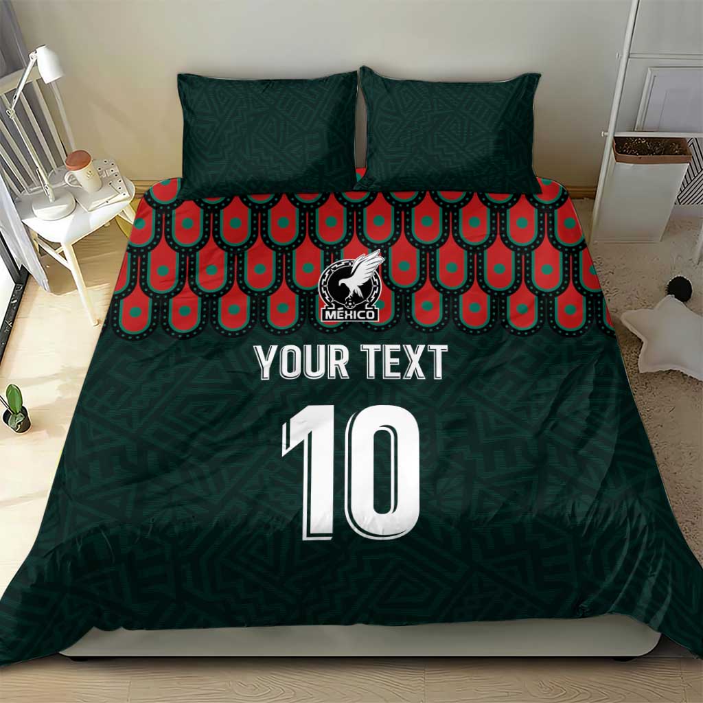 Custom Mexican Football Jersey Special Edition 2024 Bedding Set - Wonder Print Shop