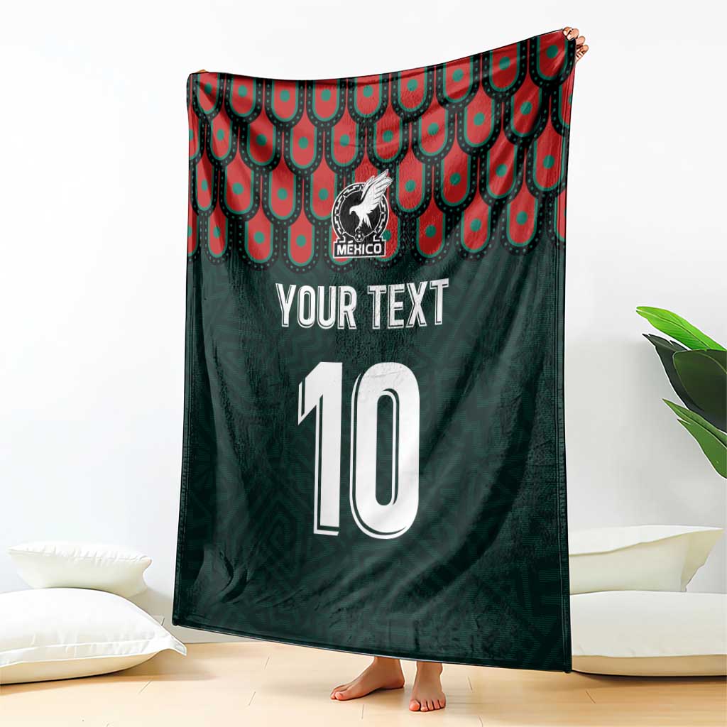 Custom Mexican Football Jersey Special Edition 2024 Blanket