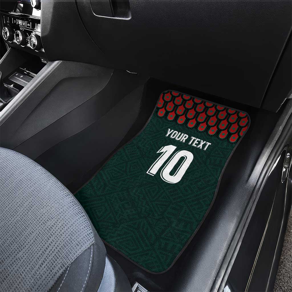 Custom Mexican Football Jersey Special Edition 2024 Car Mats - Wonder Print Shop