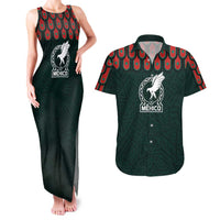 Custom Mexican Football Jersey Special Edition 2024 Couples Matching Tank Maxi Dress and Hawaiian Shirt - Wonder Print Shop