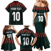 Custom Mexican Football Jersey Special Edition 2024 Family Matching Mermaid Dress and Hawaiian Shirt - Wonder Print Shop