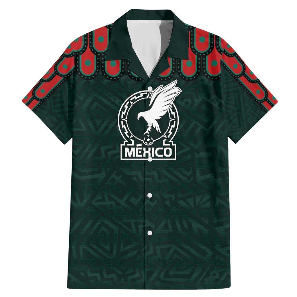 Custom Mexican Football Jersey Special Edition 2024 Family Matching Mermaid Dress and Hawaiian Shirt - Wonder Print Shop