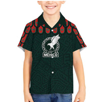 Custom Mexican Football Jersey Special Edition 2024 Family Matching Mermaid Dress and Hawaiian Shirt - Wonder Print Shop