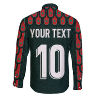 Custom Mexican Football Jersey Special Edition 2024 Family Matching Off The Shoulder Long Sleeve Dress and Hawaiian Shirt - Wonder Print Shop