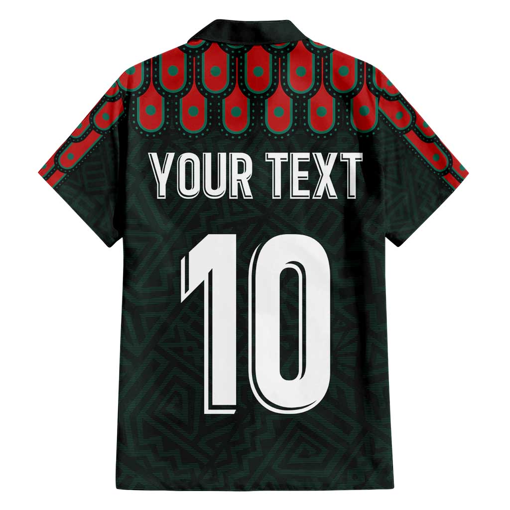 Custom Mexican Football Jersey Special Edition 2024 Family Matching Off Shoulder Maxi Dress and Hawaiian Shirt - Wonder Print Shop