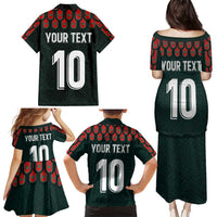 Custom Mexican Football Jersey Special Edition 2024 Family Matching Puletasi and Hawaiian Shirt - Wonder Print Shop