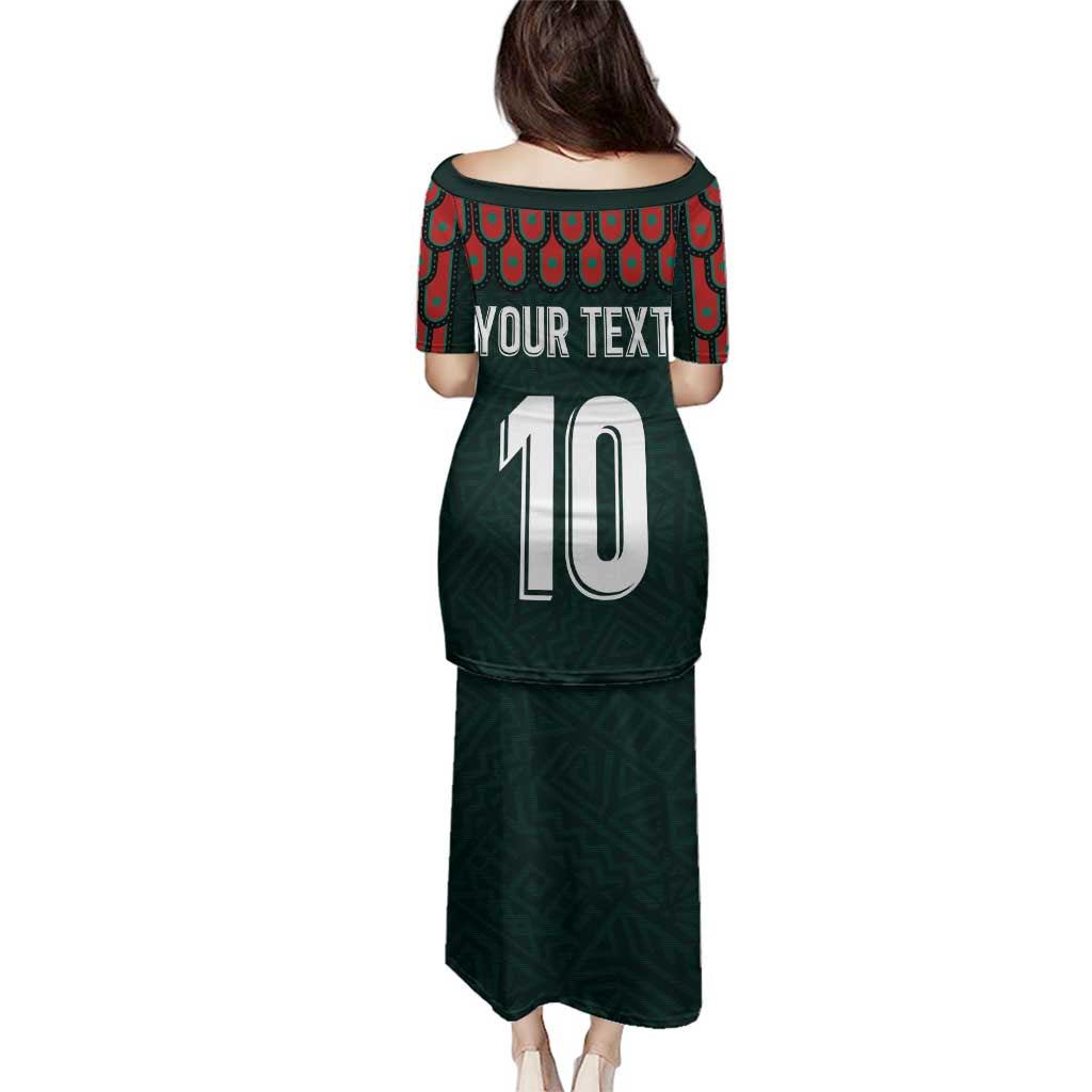 Custom Mexican Football Jersey Special Edition 2024 Family Matching Puletasi and Hawaiian Shirt - Wonder Print Shop