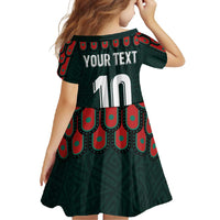 Custom Mexican Football Jersey Special Edition 2024 Family Matching Short Sleeve Bodycon Dress and Hawaiian Shirt - Wonder Print Shop