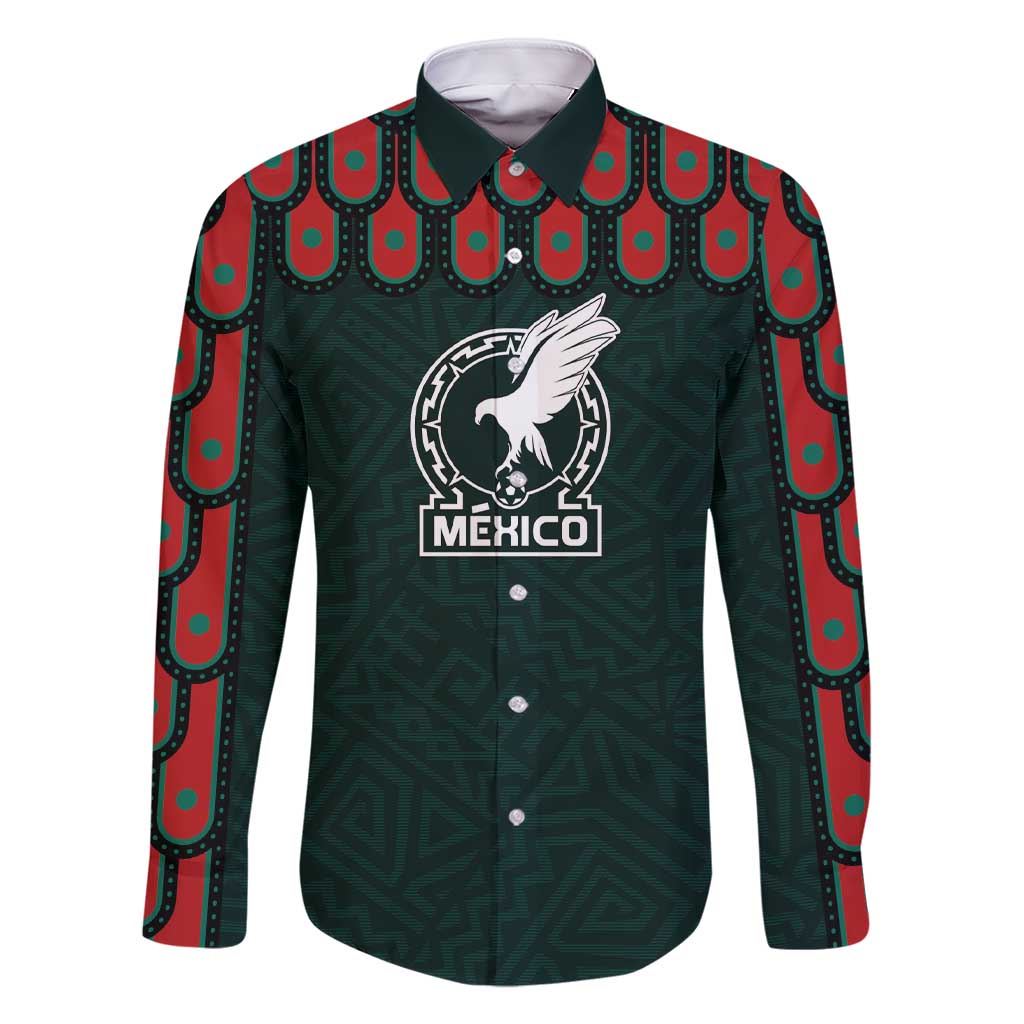 Custom Mexican Football Jersey Special Edition 2024 Family Matching Short Sleeve Bodycon Dress and Hawaiian Shirt - Wonder Print Shop