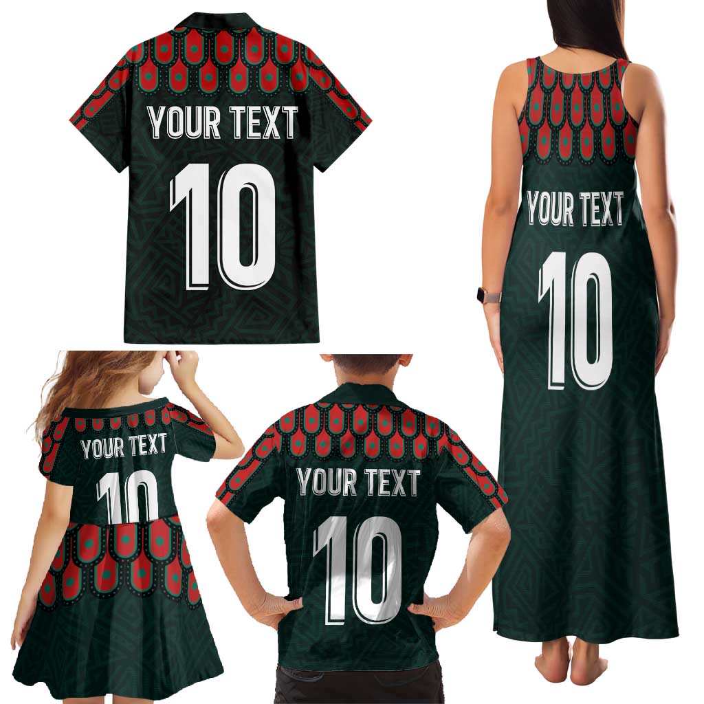 Custom Mexican Football Jersey Special Edition 2024 Family Matching Tank Maxi Dress and Hawaiian Shirt - Wonder Print Shop