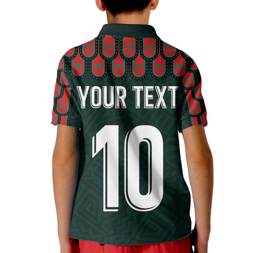 Custom Mexican Football Jersey Special Edition 2024 Kid Polo Shirt - Wonder Print Shop