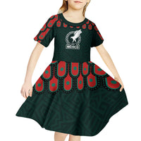 Custom Mexican Football Jersey Special Edition 2024 Kid Short Sleeve Dress - Wonder Print Shop