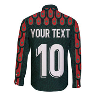 Custom Mexican Football Jersey Special Edition 2024 Long Sleeve Button Shirt - Wonder Print Shop