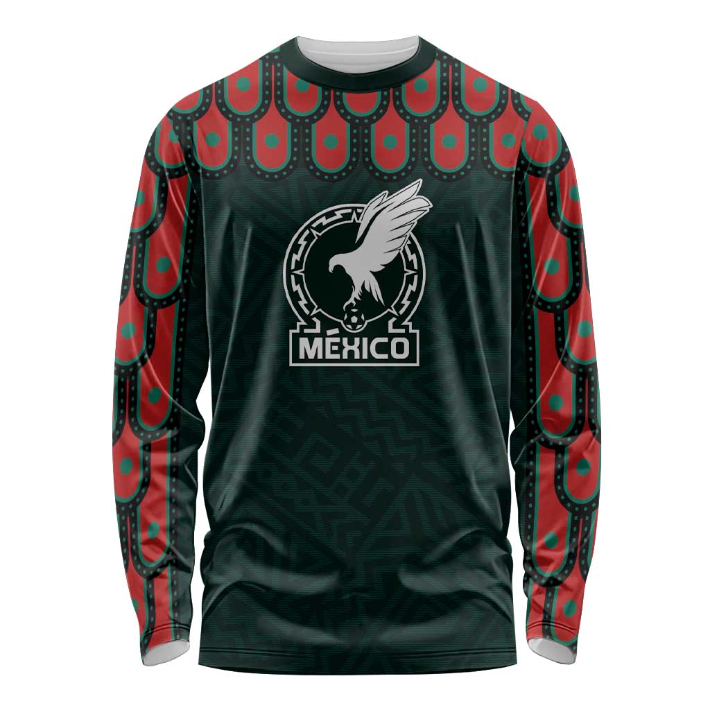 Custom Mexican Football Jersey Special Edition 2024 Long Sleeve Shirt - Wonder Print Shop
