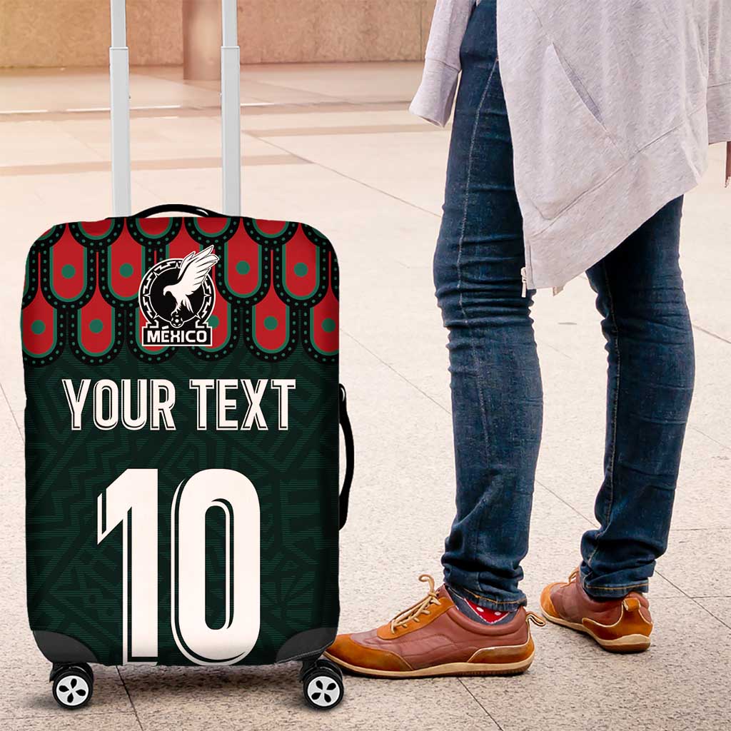 Custom Mexican Football Jersey Special Edition 2024 Luggage Cover - Wonder Print Shop