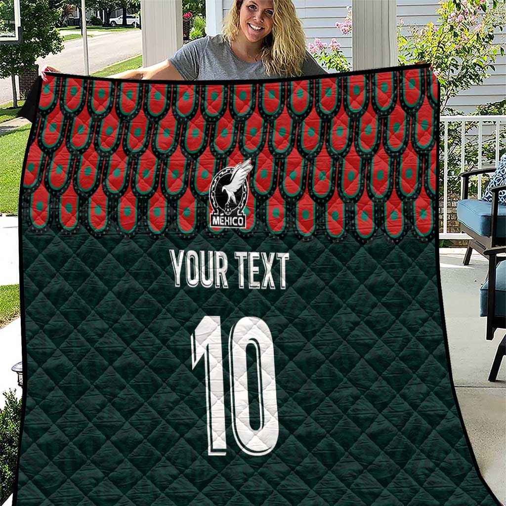 Custom Mexican Football Jersey Special Edition 2024 Quilt - Wonder Print Shop