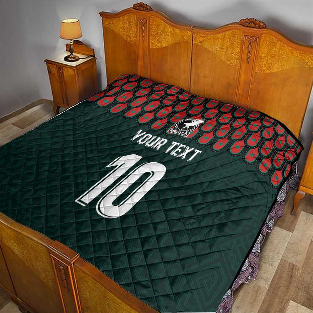 Custom Mexican Football Jersey Special Edition 2024 Quilt - Wonder Print Shop
