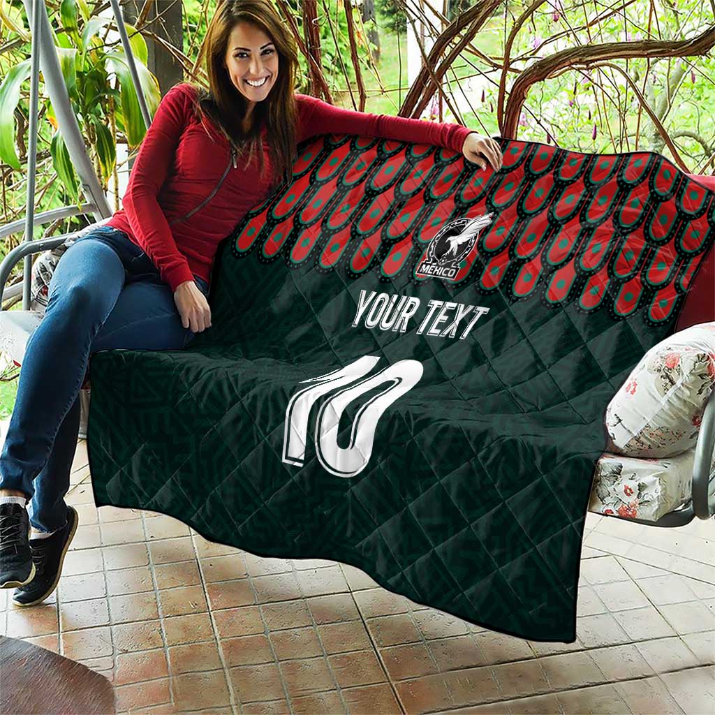Custom Mexican Football Jersey Special Edition 2024 Quilt - Wonder Print Shop