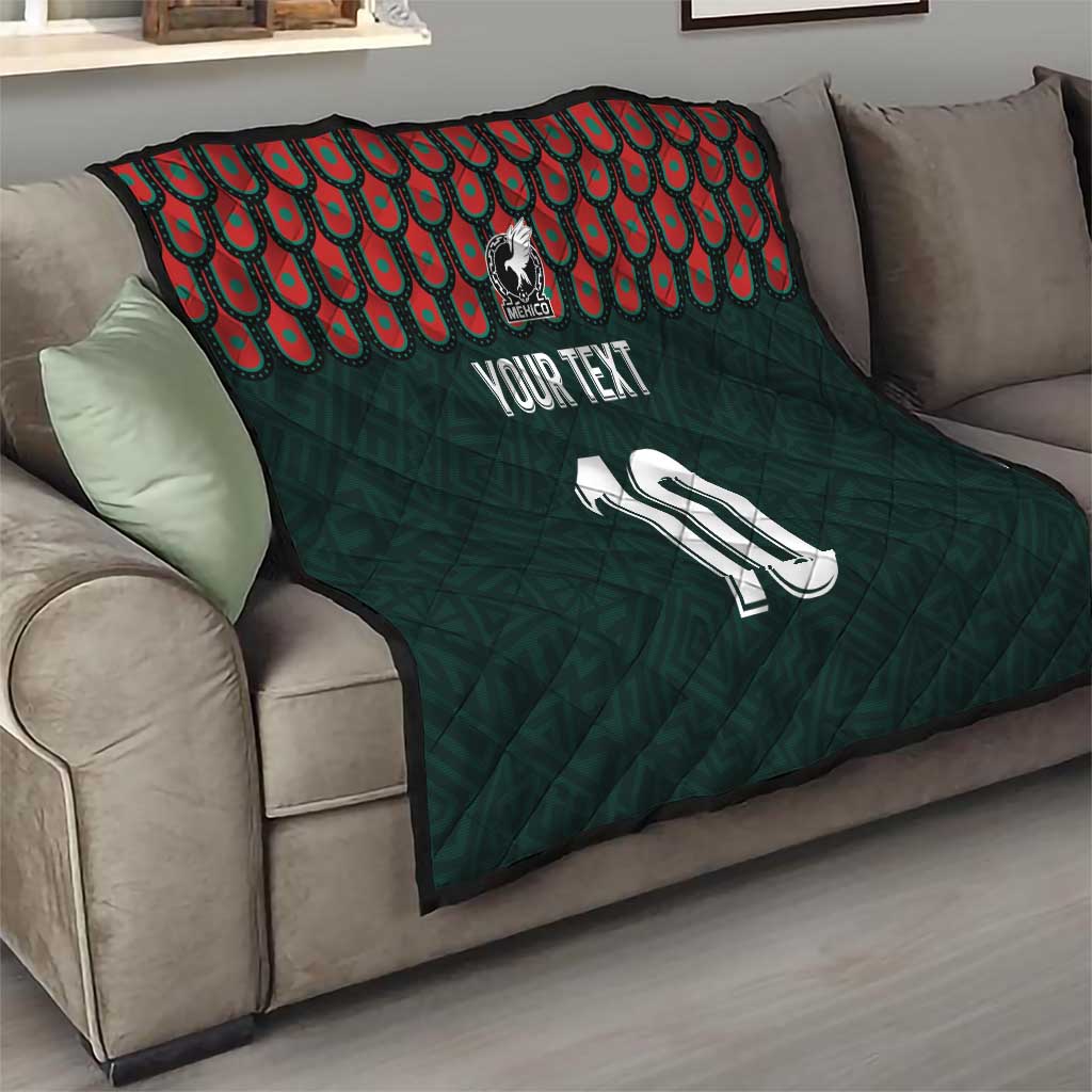 Custom Mexican Football Jersey Special Edition 2024 Quilt - Wonder Print Shop